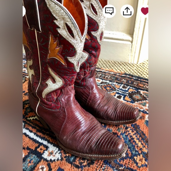 Vintage Frye Western cowboy boots 🤠 - Picture 3 of 8